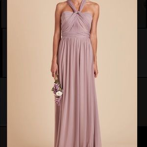 Chicky Convertible Dress Mesh Mauve